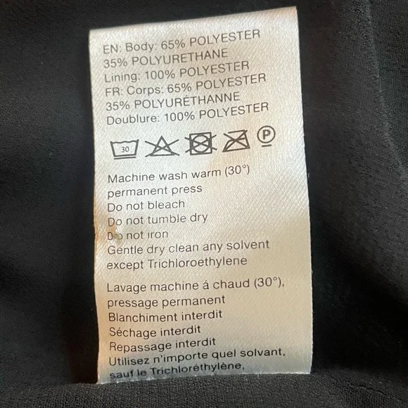 Nanushka Milo Faux Vegan Leather Sarong Wrap Miniskirt Black Women Medium - Picture 5 of 5